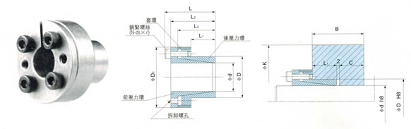 SCE210 產品與尺寸參考圖