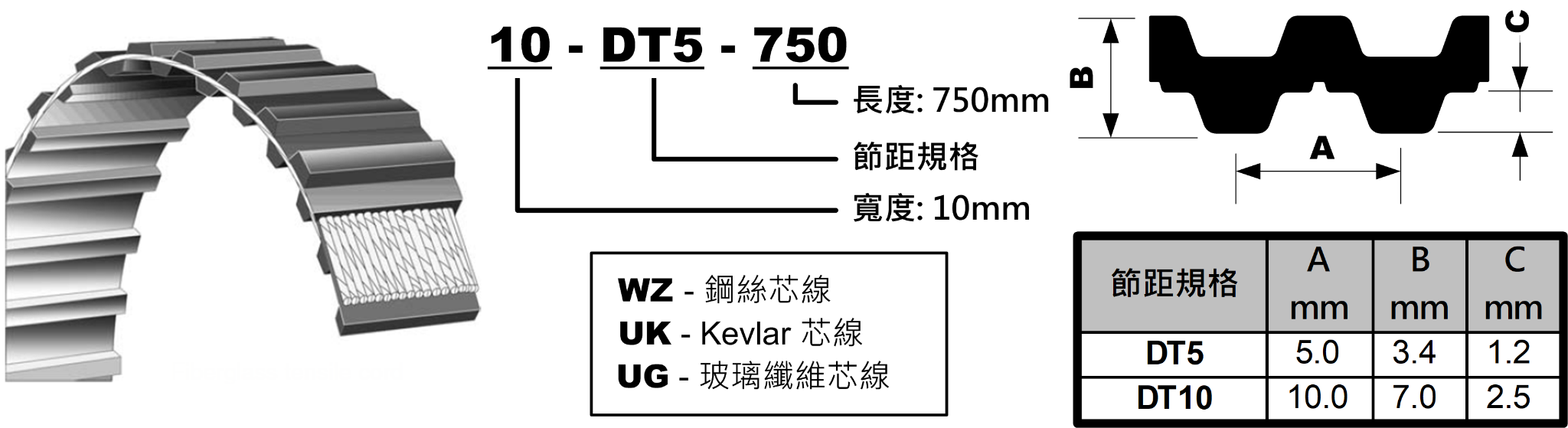 DT5 產品參考圖